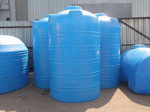 Емкость для воды (бак, резервуар) 2000 , 3000 и 5000 л. , пластиковая